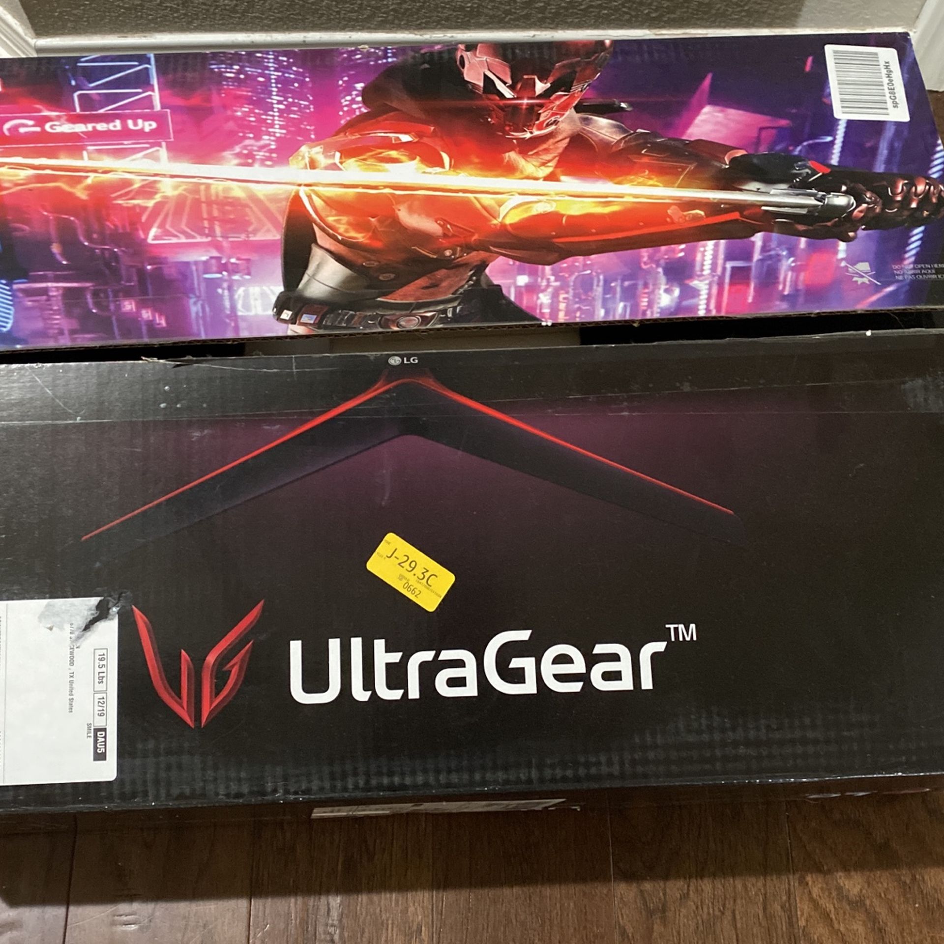 LG Ultra Gear Gaming Monitor-Parts Only