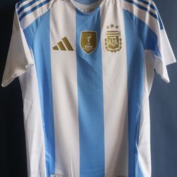 Argentina Home Play Version Soccer Jersey 2024/2025 