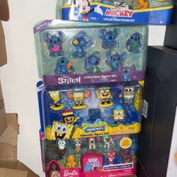 4 Collectible Figure Sets 