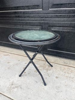 Glass table