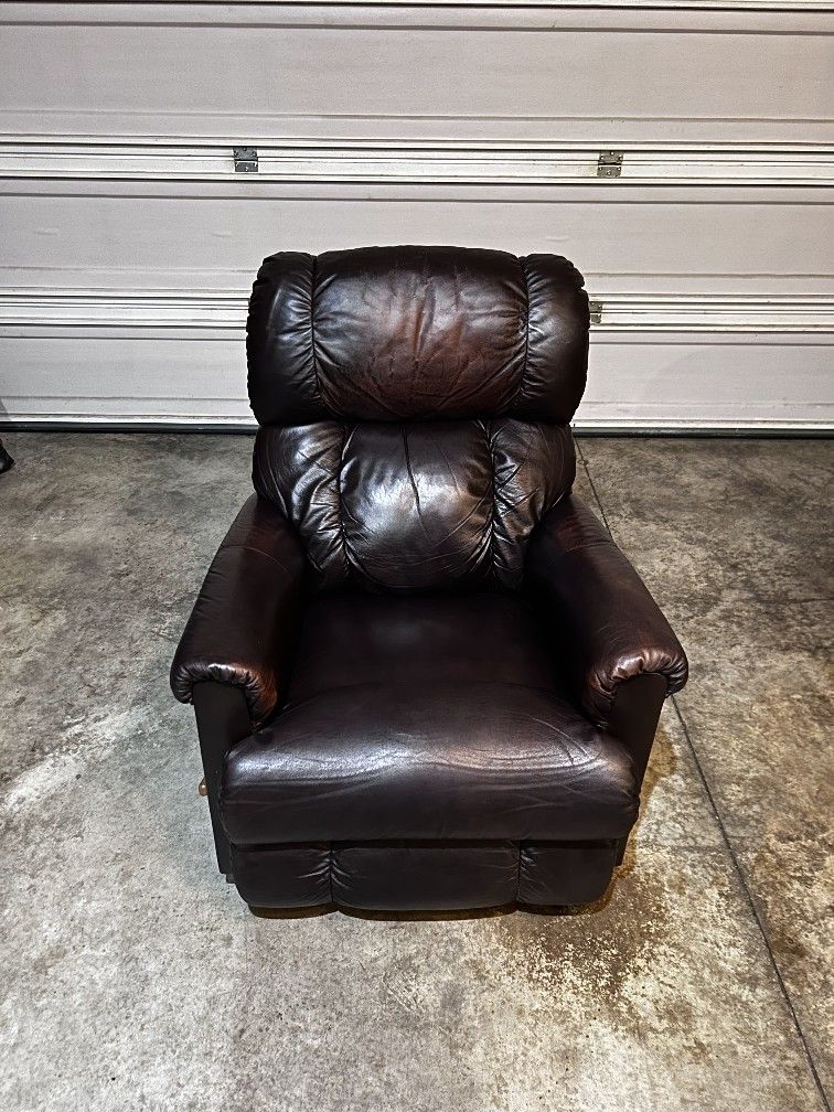 La-z Boy Leather Recliner