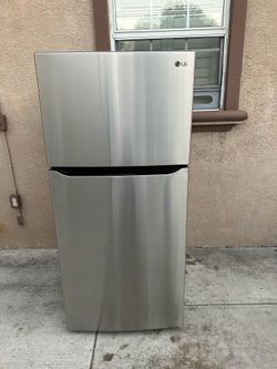 3 MONTHS WARRANTY 30x33x66 LG REFRIGERATOR SILVER 20cuft