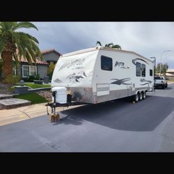Rv Toy Hauler Dune Season Around The Corner