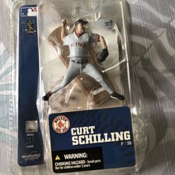 Curt Schilling 2005 McFarlane Sportspick Boston Red Sox MLB Player, NEW