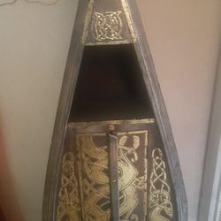 Antique Canoe Cabinet (Shelf)