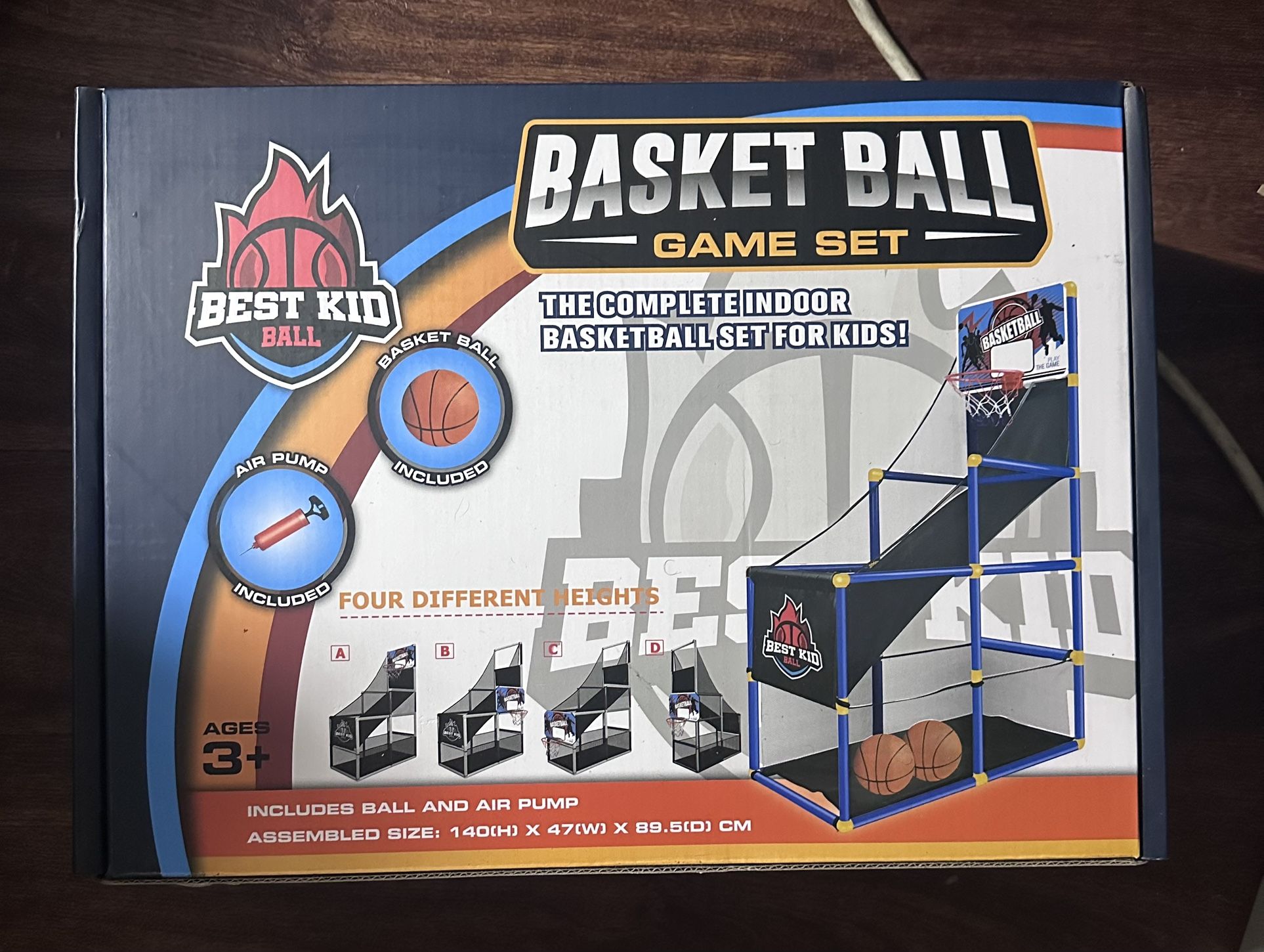 BESTKID BALL Arcade Basketball Hoop Game