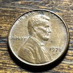 1971 D Penny 