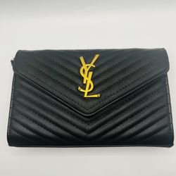 Black YSL Shoulder Bag