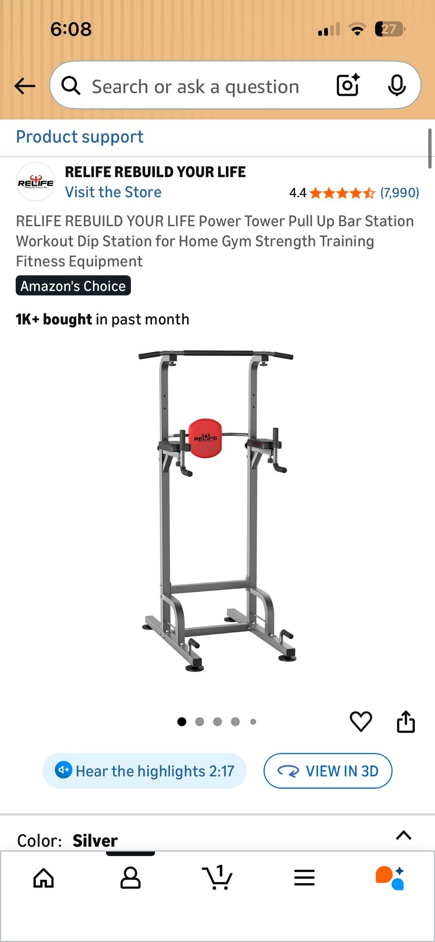 Tower Pull Up Station