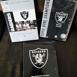 OAKLAND RAIDERS DVDS 📀