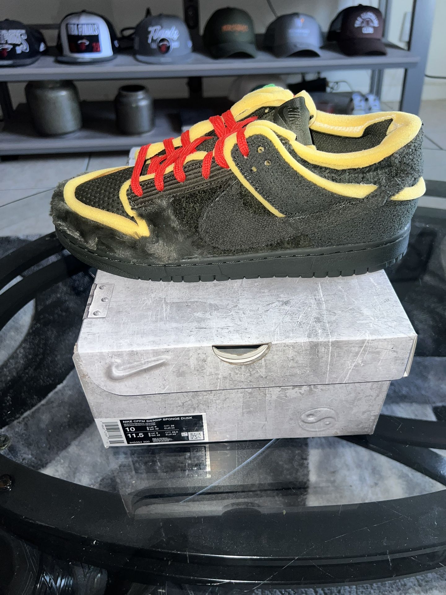 Nike Dunk Low Cactus Planet Flea Market Swamp Sponge Sequoia Size 10 Ds