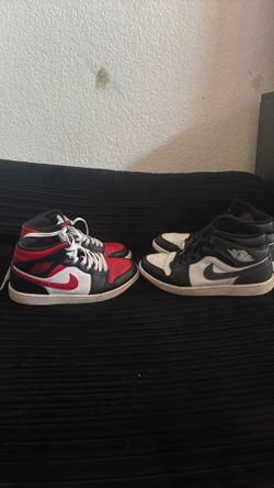 Two Nike air Jordan