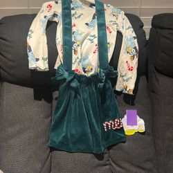 Bluey Toddler Girl Christmas Dress