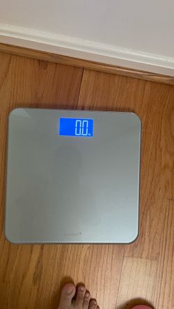 Greater Goods Balance Digital Body Weight Scale in silver.