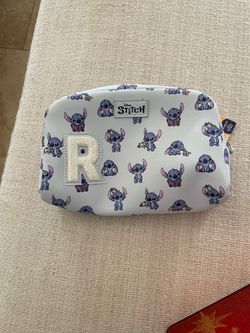 Stitch makeup bag