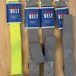 Baseball belts