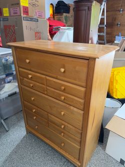 Solid Wood Dresser