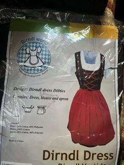 Women’s Dirndl dress costume