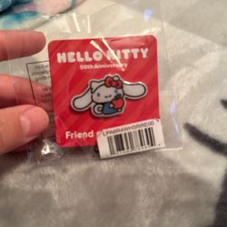 Hello Kitty 50th Anniversary Pin 