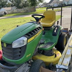 Used John Deer D130 Lawnmower 
