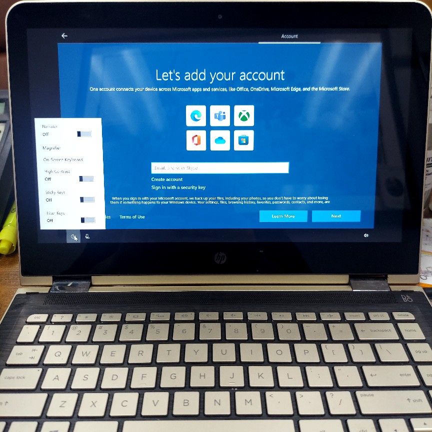 HP PAVILION X360 CONVERTIBLE LAPTOP 