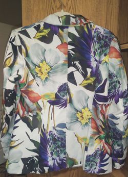 Floral suit