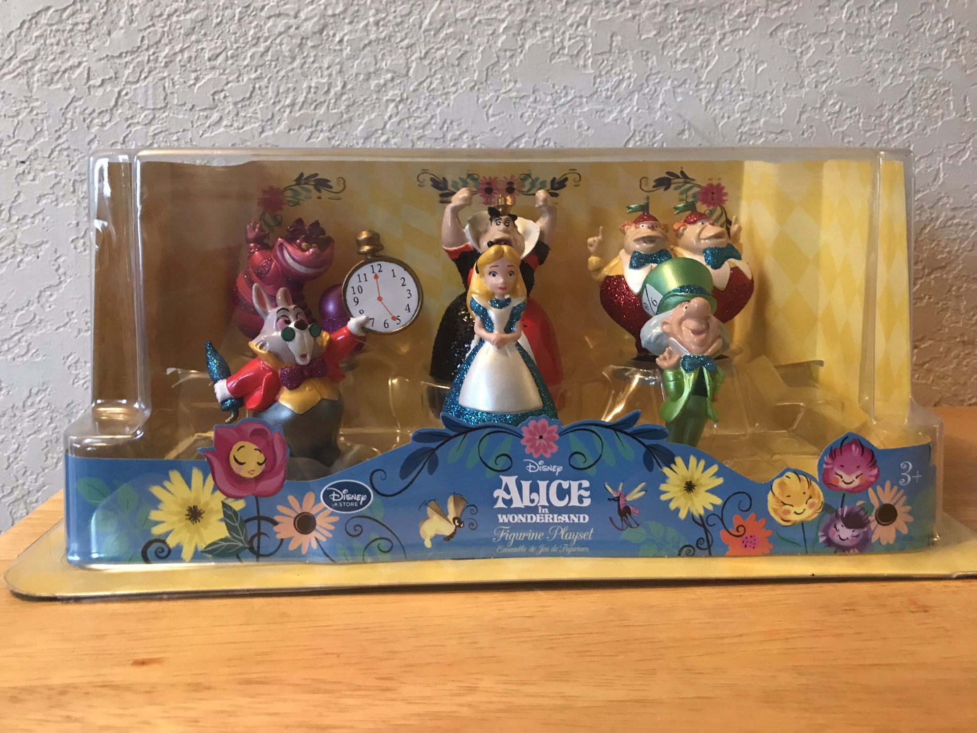 Disney Alice In Wonderland Cake Toppers Figures