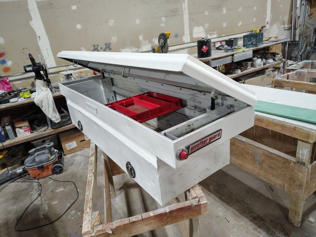 Two Like New Weather Guard Truck Bed Tool Boxes