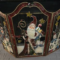 Christmas Fireplace Decor