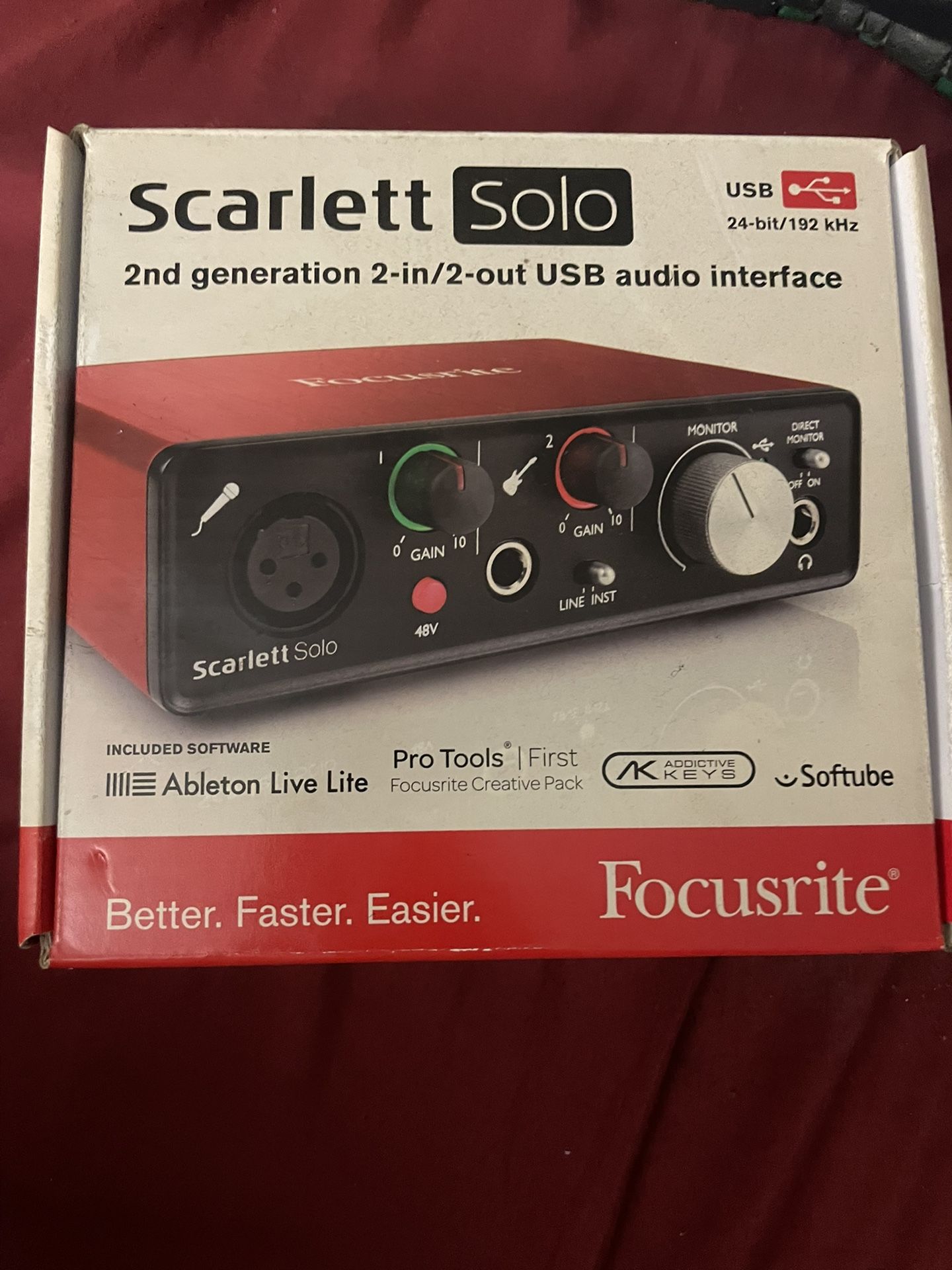 Scarlett Focusrite Solo USB Audio Interface