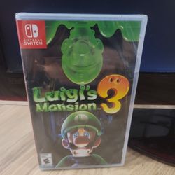 NINTENDO SWITCH LUIGIS MANSION 3 BRAND NEW FACTORY SEALED 