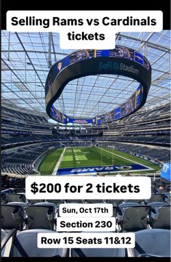 Rams Va Cardinals Oct 17