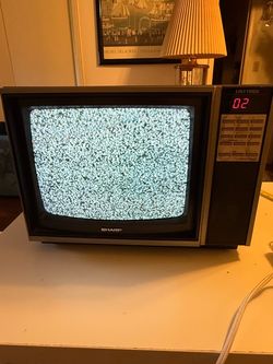 Vintage tv      SHARP