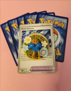 Pokemon handmade backpack pin