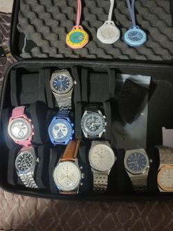 Great selection of different styles of luxury watches
