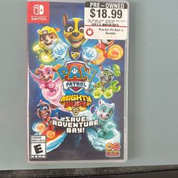 Nintendo Switch Paw Patrol 