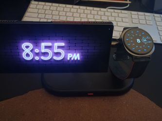 Z fold 7 blk att/cricket only w pitaka case w Galaxy watch 8 44mm 700
