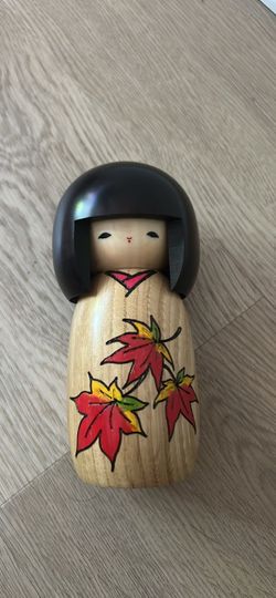 Collectable Japanese Wooden Doll