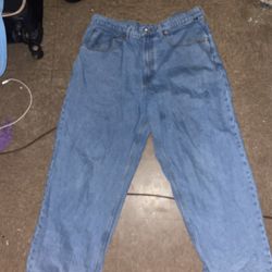 Baggy Blue Jeans