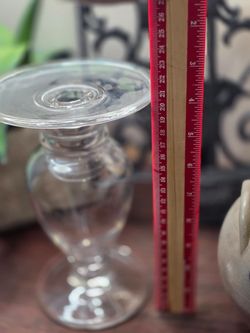 Charter Club Casuals 8” Pillar Candle Holder