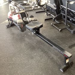 Sunny Obsidian Surge 500 m Water Rowing Machine With Warranty
