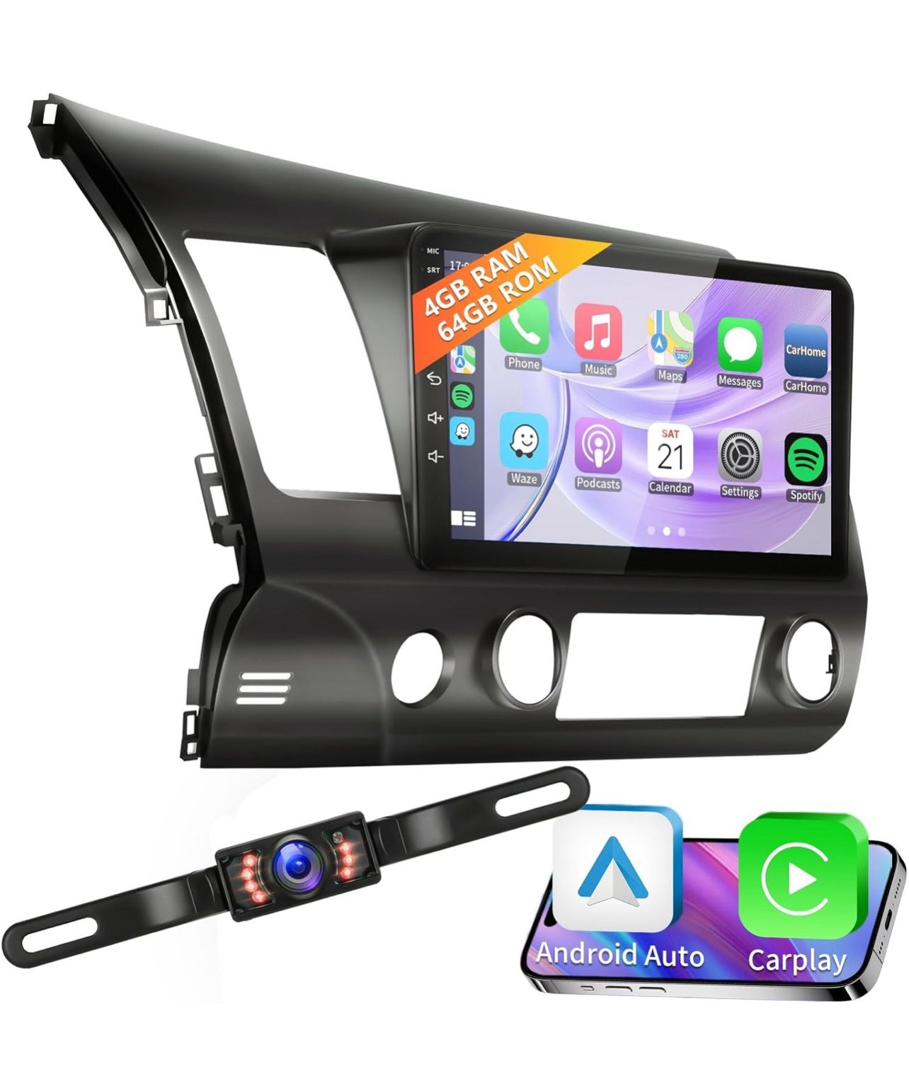Honda Civic 2006-2011 Car Radio Upgrade