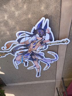 Cyno  genshin impact statue