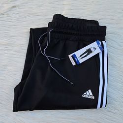 Adidas Aeroready Women's 3-Stripes Joggers Pants Size Large