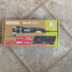 Rockwell SonicCrafter Oscillating Tool 10 Piece Kit