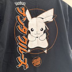 Santa Cruz Pokemon Pikachu Shirt