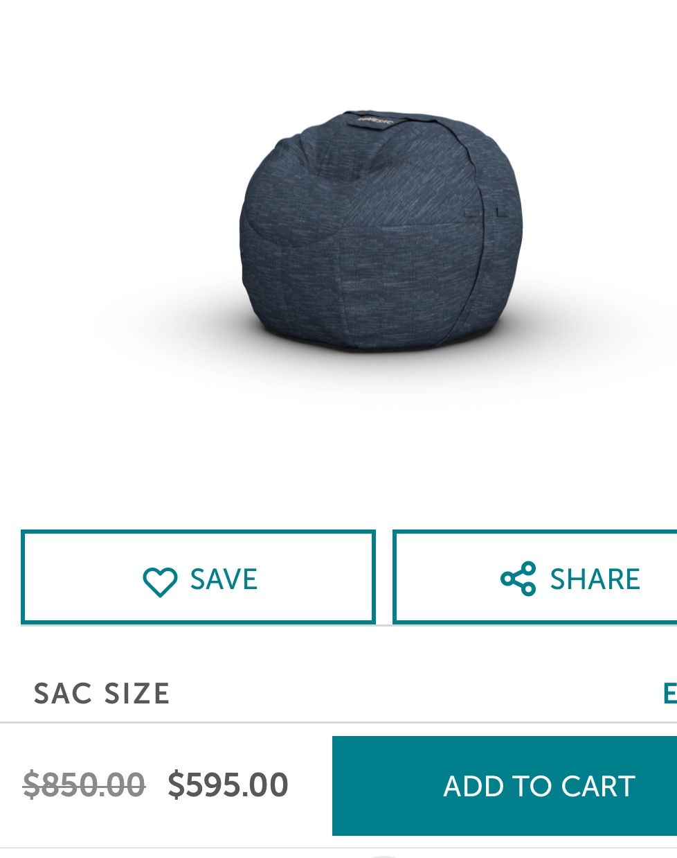 Movie Love Sac Vintage Teal