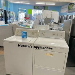 KENMORE WASHER AND DRYER SET (GAS)