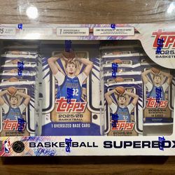 2025-26 TOPPS NBA Flagship Collection Super Box- Costco Exclusive