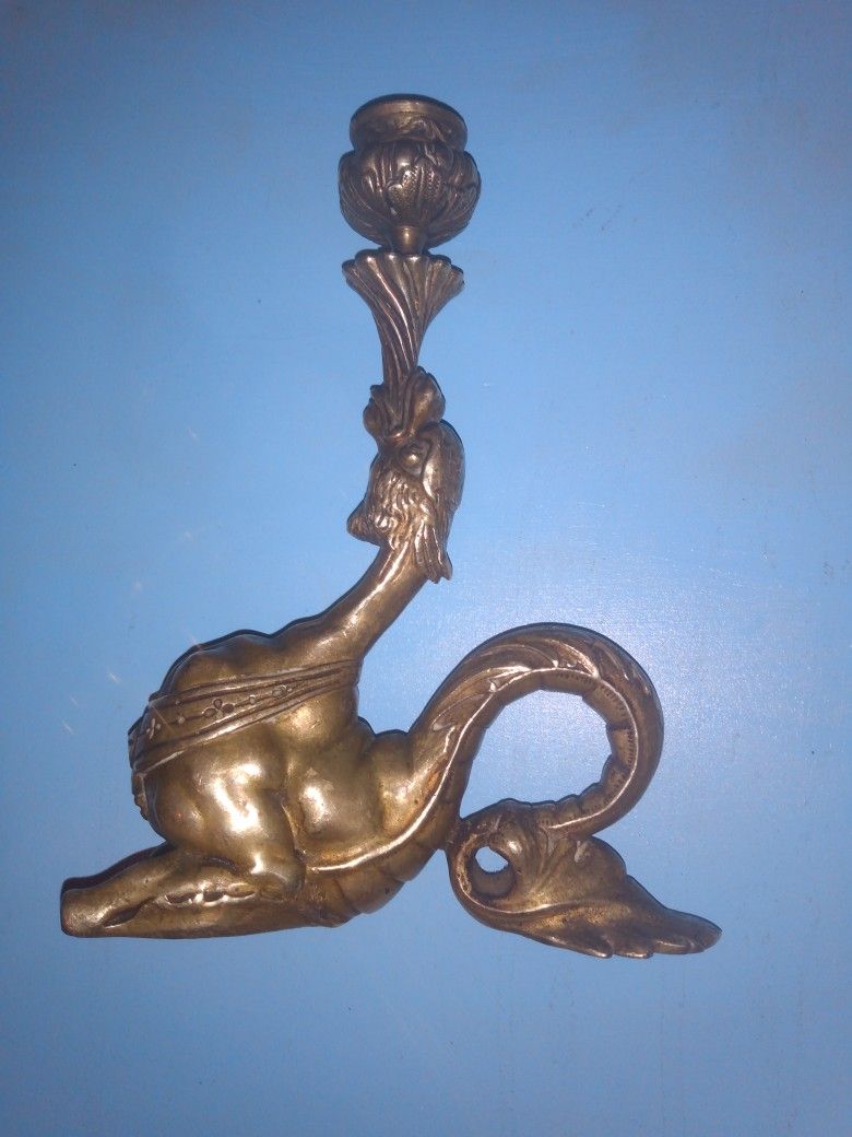 Elegant Vintage Ultra Rare Art Deco Candle Holder